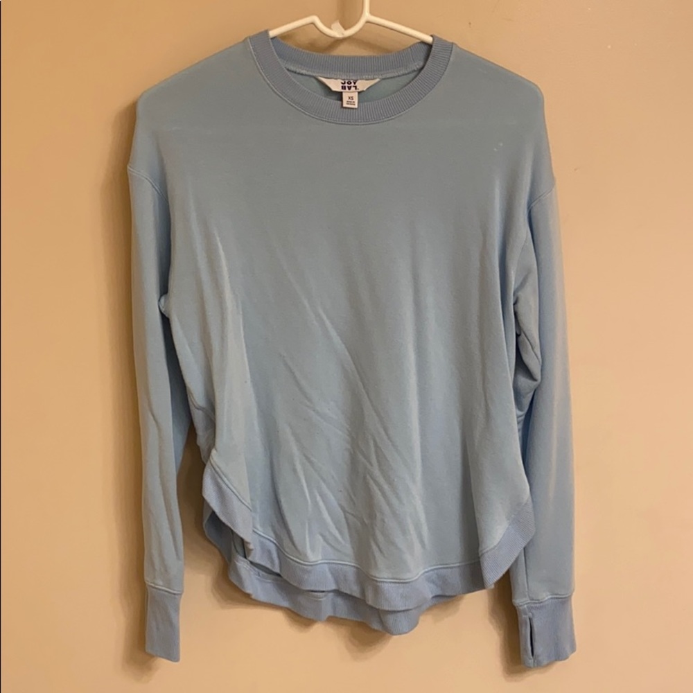 Light blue crew neck